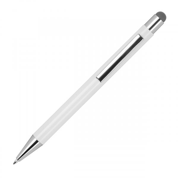 10 Touchpen Kugelschreiber / aus Metall / Stylusfarbe: anthrazit