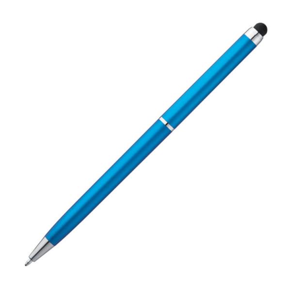 10 Touchpen Kugelschreiber / Farbe: hellblau