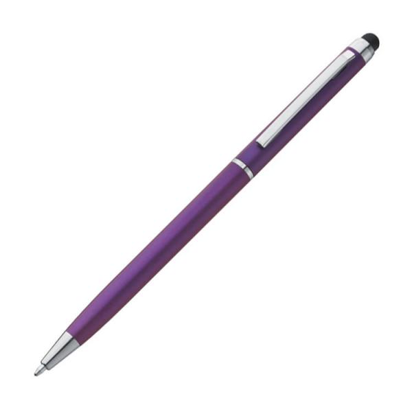 10 Touchpen Kugelschreiber / Farbe: lila