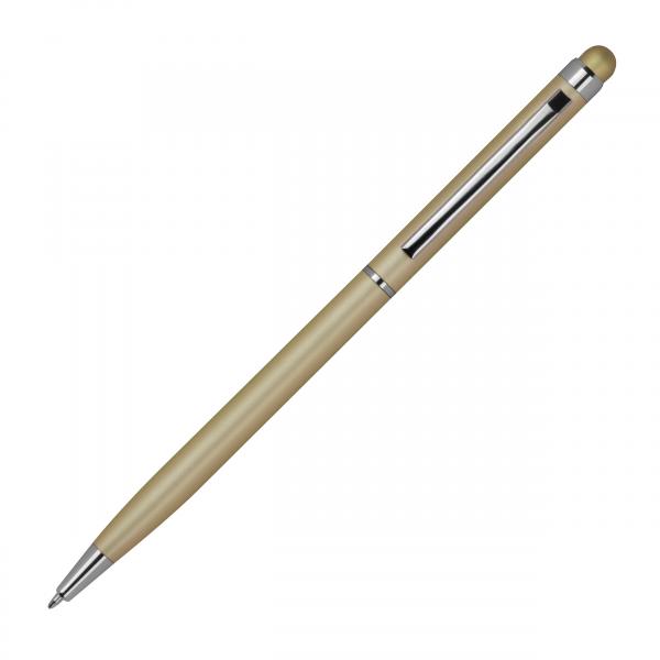 10 Touchpen Kugelschreiber / schlankes design / Farbe: gold