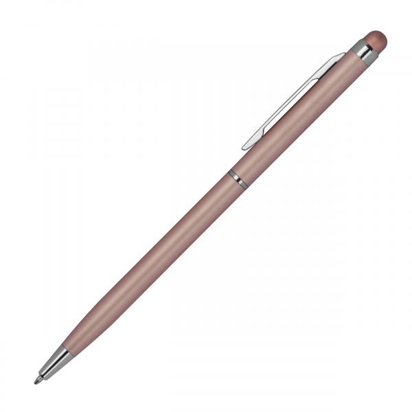 10 Touchpen Kugelschreiber / schlankes design / Farbe: rosegold