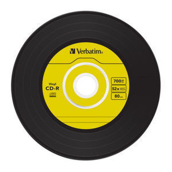 10 Verbatim CD-R Vinyl Color Rohlinge 80min 700MB