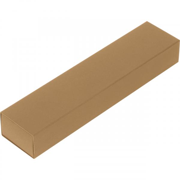 10x Kugelschreiberetui / aus Pappe / für je 1 Schreibgerät / Farbe: beige