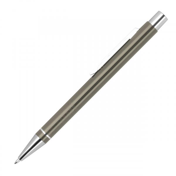 Gel-Kugelschreiber / aus Metall / Gelschreiber / Farbe: anthrazit