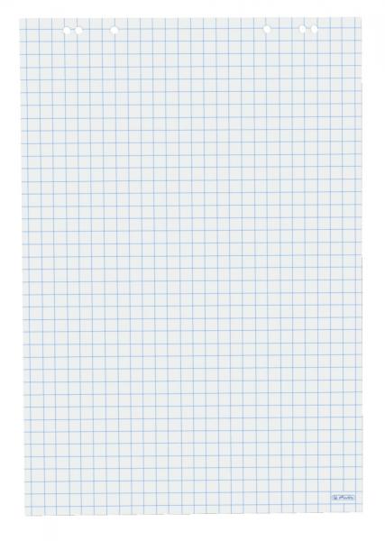 Herlitz Flipchartblock / Größe: 68x99cm / 20 Blatt / kariert