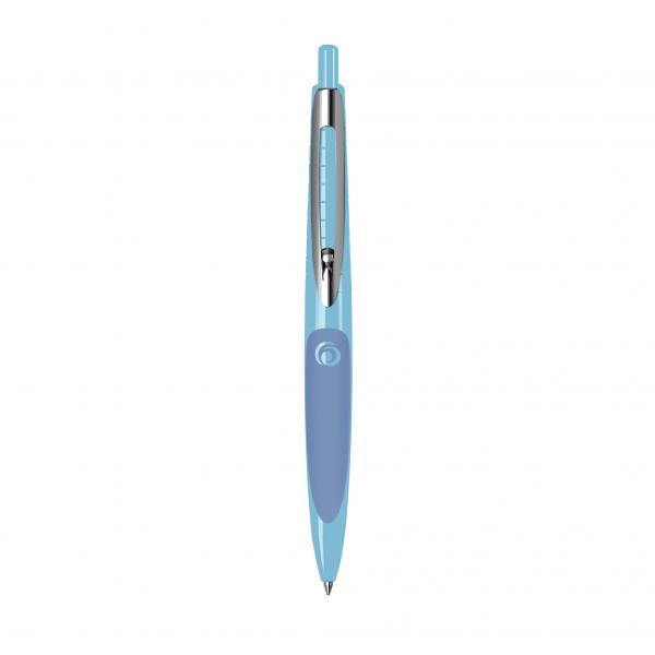 Herlitz Kugelschreiber my.pen / Farbe: hellblau/dunkelblau