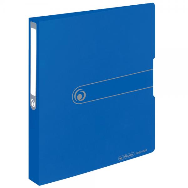 Herlitz Ringbuch / DIN A4 / 25mm Füllhöhe / aus PP / Farbe: opak blau