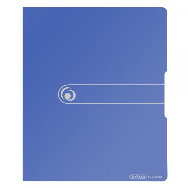 Herlitz Ringbuch / DIN A4 / 25mm Füllhöhe / aus PP / Farbe: opak blau