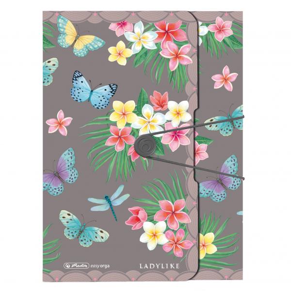 Herlitz Sammelbox / Heftbox / DIN A4 / "LadyLike Butterflies"