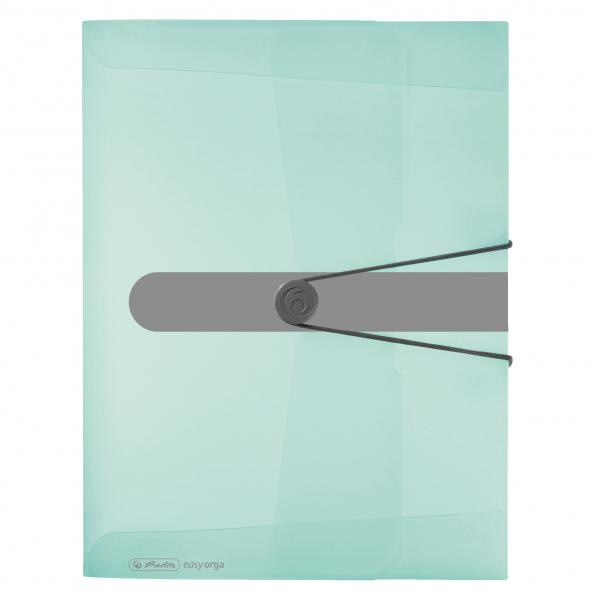 Herlitz Sammelbox / Heftbox / DIN A4 / Farbe: transparent minze