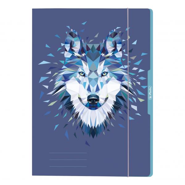 Herlitz Sammelmappe / A4 / "Wolf"