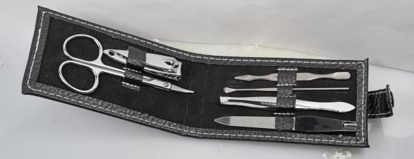 Maniküre-Set / 6-teilig / im Kunstleder-Etui