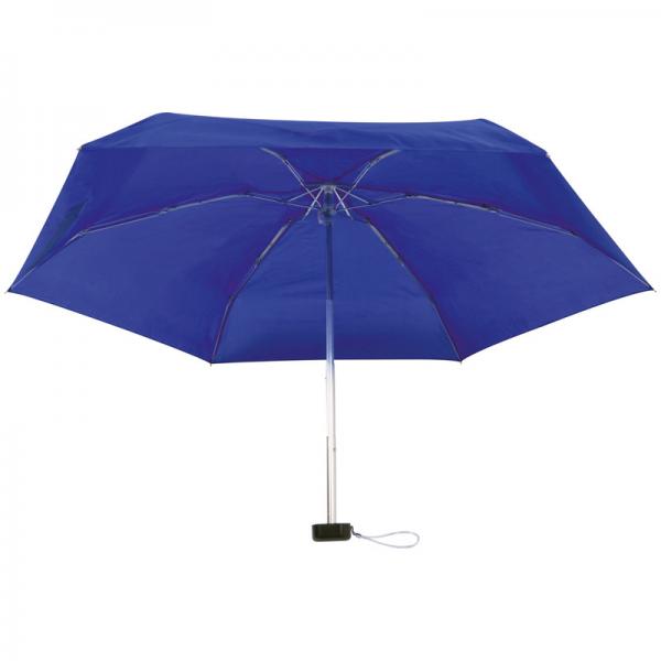 Mini - Taschen-Regenschirm / Farbe: / mit Taschenschirm blau livepac-office Etui