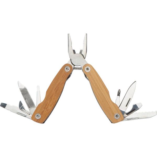 Multitool aus Bambus / Taschenmesser