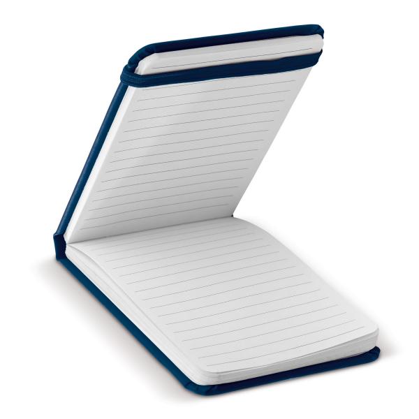 Reporter Notizbuch / DIN A6 / 160 S. / liniert / PU Hardcover / Farbe: blau