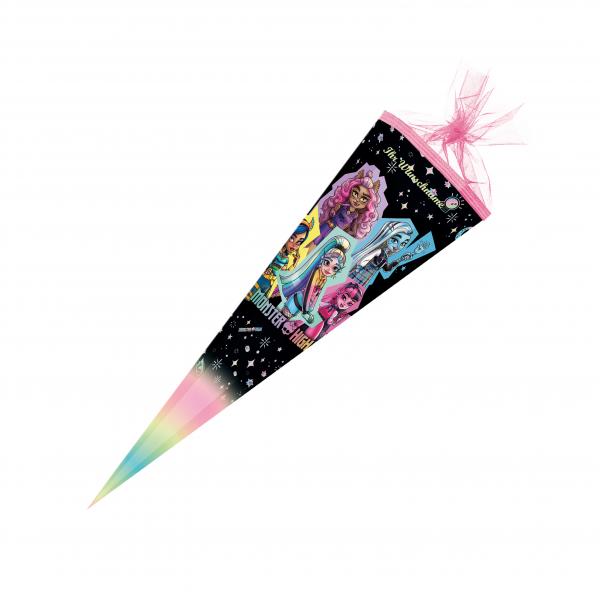 Schultüte mit Namensgravur - Zuckertüte / 85cm - Monster High Best Boos Forever