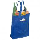 Non-Woven Einkaufstasche / Farbe: blau