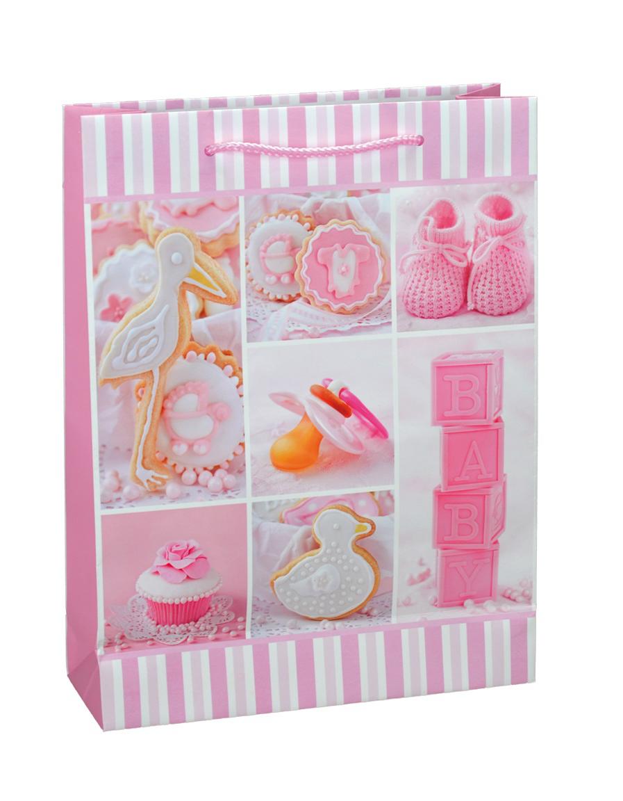 Geschenktasche "Baby" / Geschenkbeutel  / Geschenktüte / Maße: 227x180x100mm