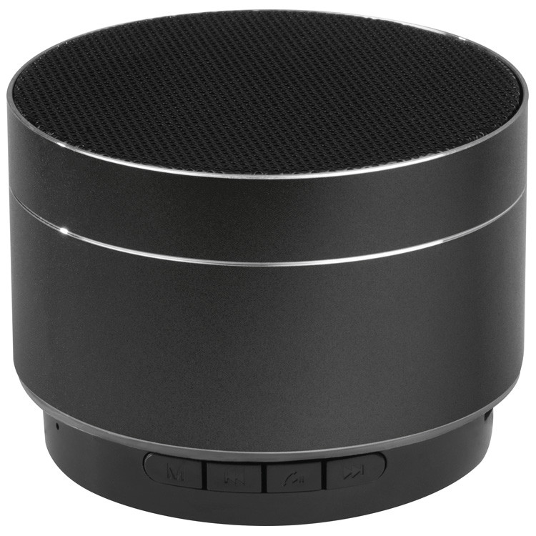 Mini Bluetooth Lautsprecher aus Aluminium / Farbe: schwarz
