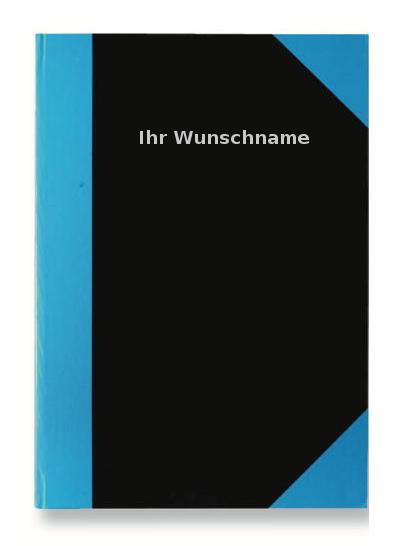 Kladde / A6 / Notizbuch / 96 Blatt / liniert / mit silber gefärbter Gravur