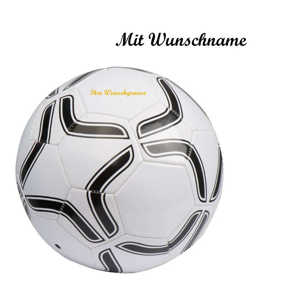 Fußball mit Namensgravur - Größe 5