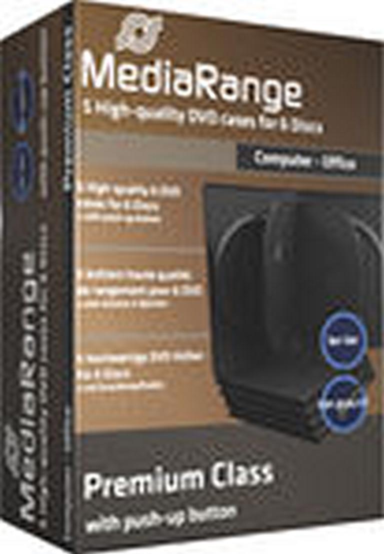 10 (2x 5Stk) DVD CD Hüllen 6fach 6er-DVD-Box black