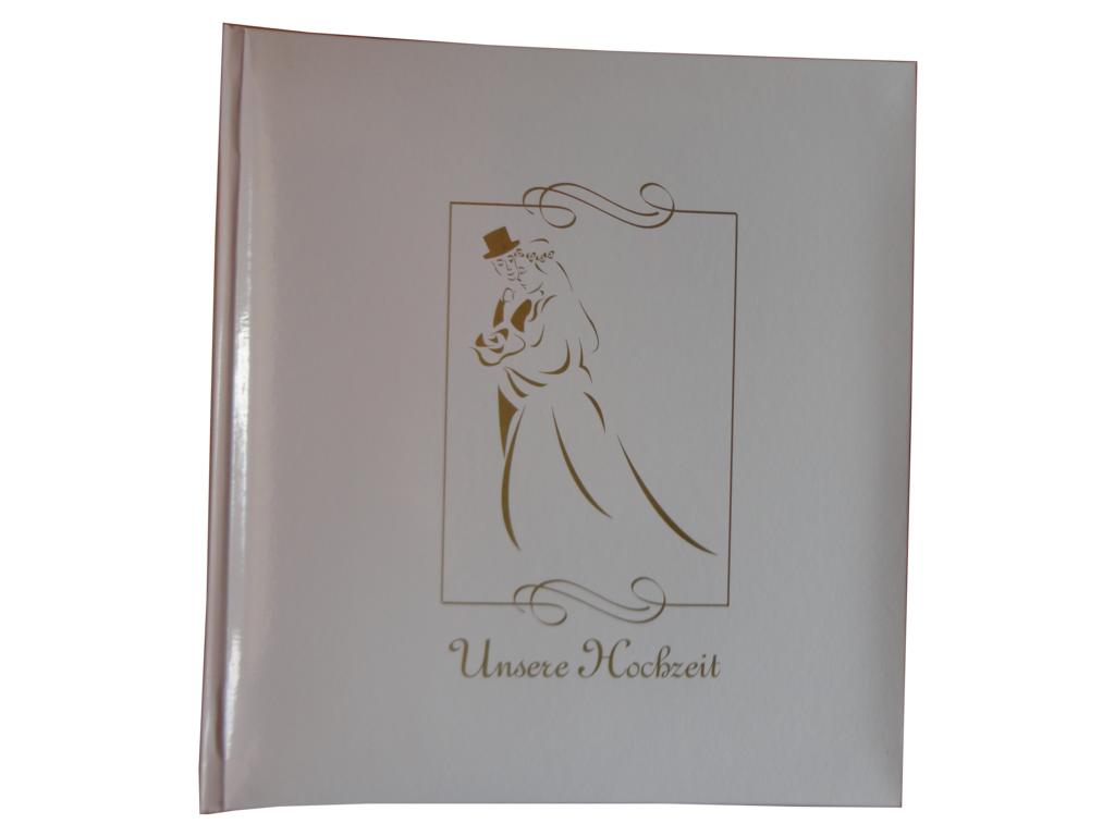 Fotoalbum "Unsere Hochzeit" 30x33cm 60 Seiten