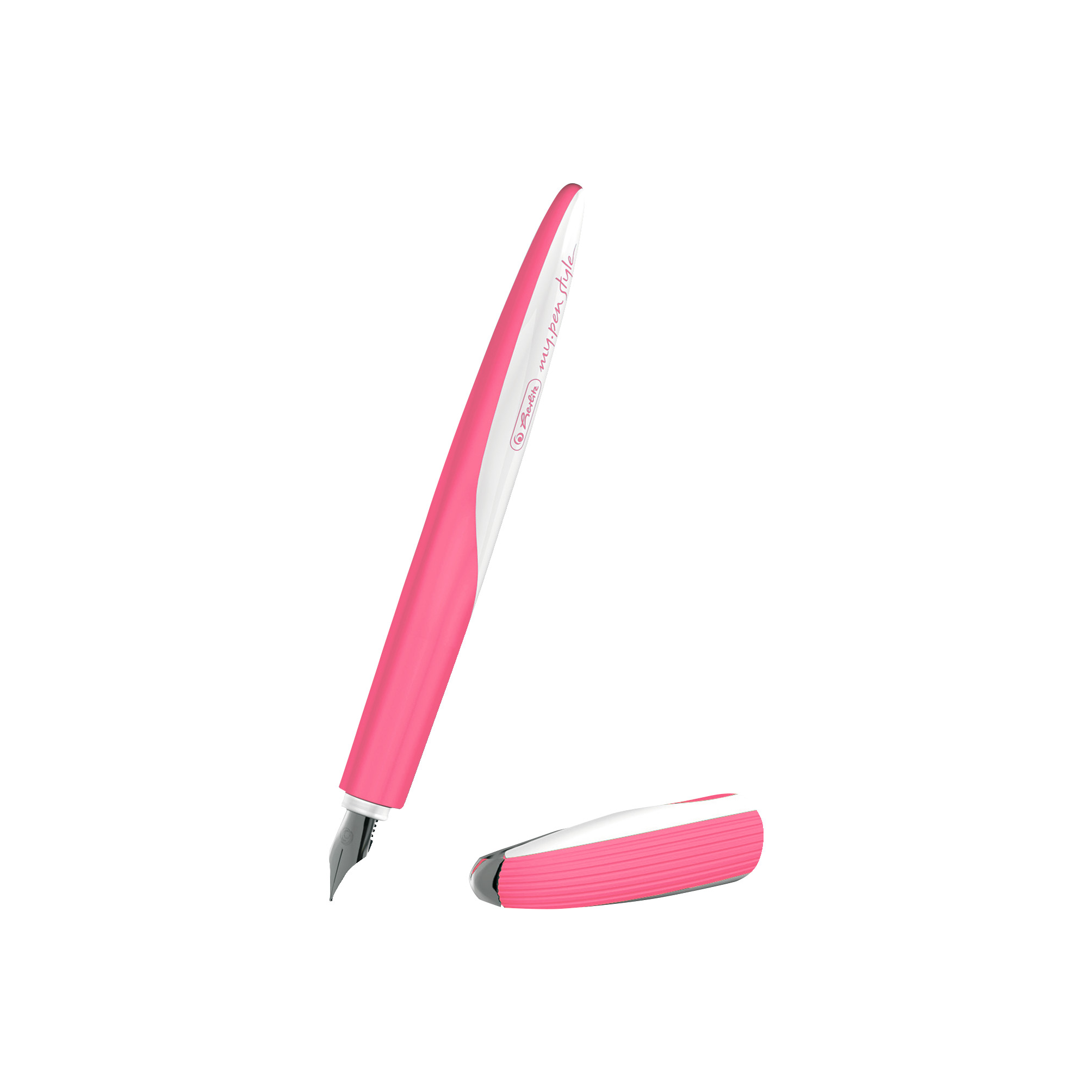 Herlitz Füllhalter "my.pen" / Füller / "Indonesia Pink"